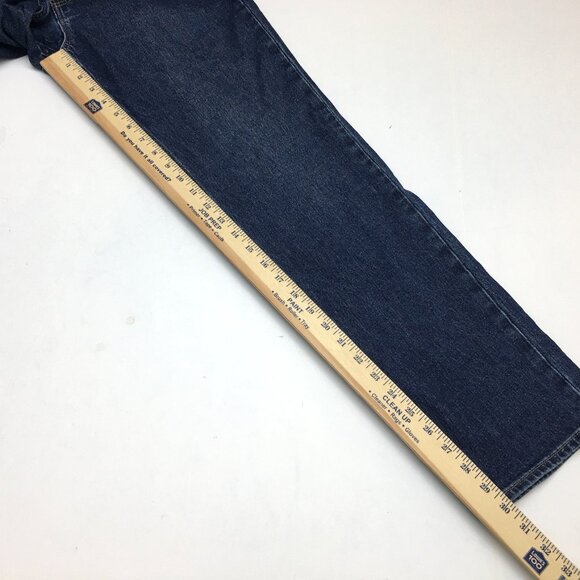 Gap Women's Jeans 90's Straight Leg High Rise Stretch size 12 length 30" - Picture 6 of 8